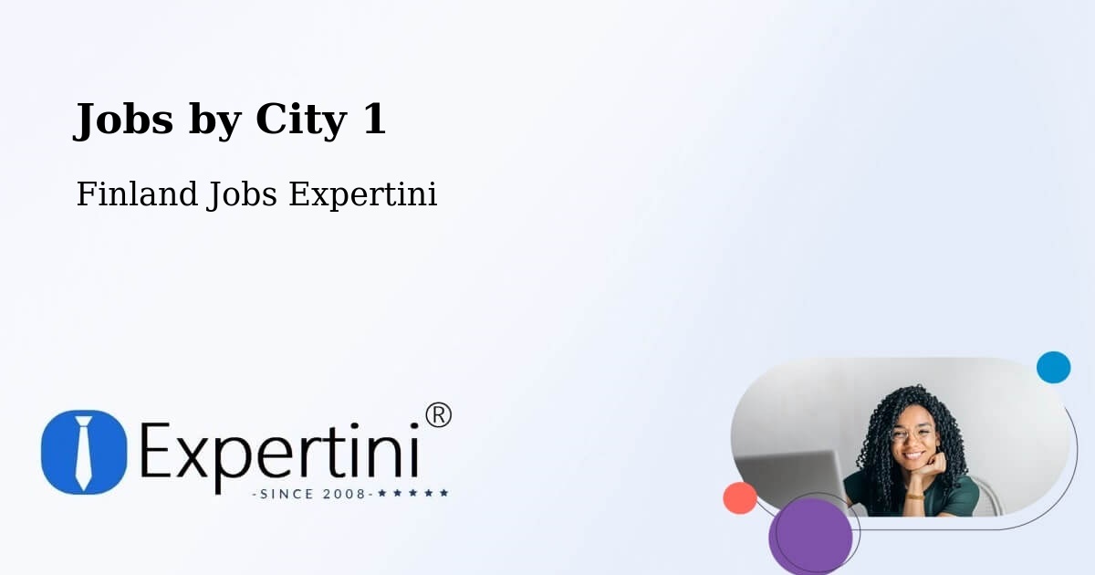 City Jobs in Finland - Expertini