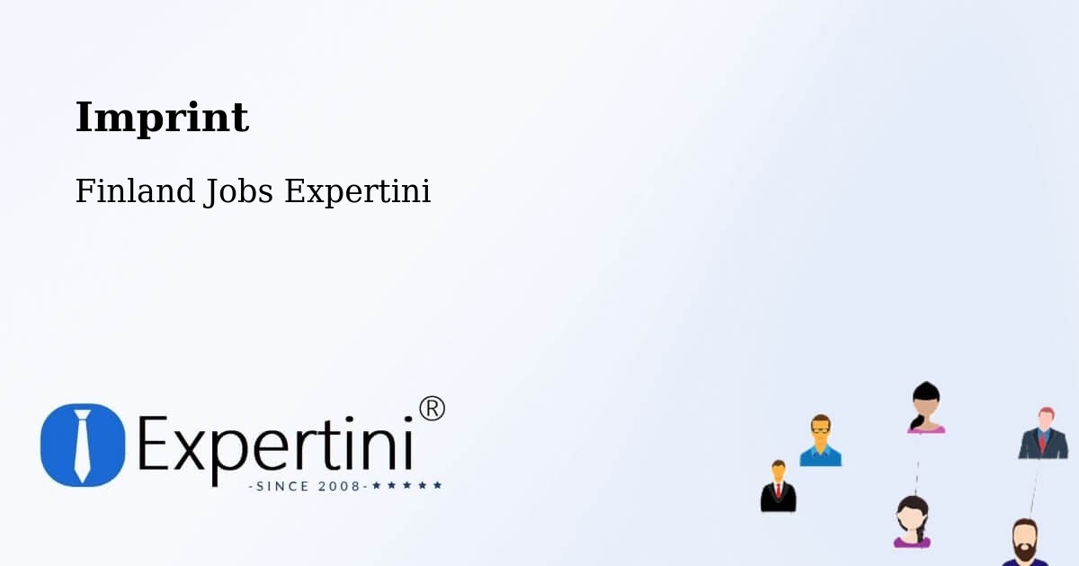 Imprint – Tuusula - Finland Jobs Expertini